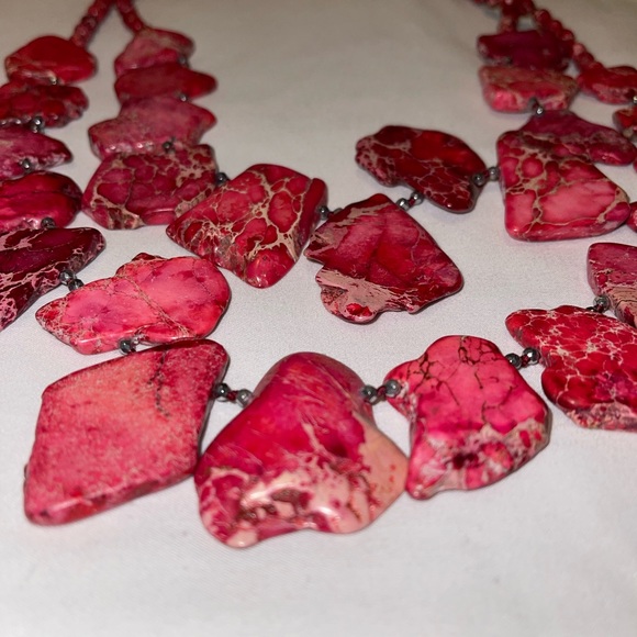 Pink Rock Necklace - Picture 2 of 5